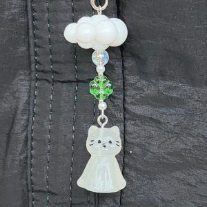 [무료선물포장] 테루테루보즈 고양이 키링 날씨요정 맑음, 예설담