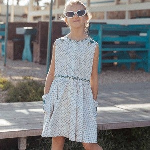 LALI KIDS SS25 2차[라리키즈]Claudette 원피스-LK25KSDRE0020TIL