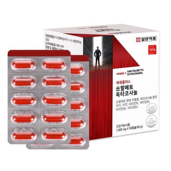 <b>일양약품</b> 파워플러스 쏘팔메토 <b>옥타코사놀</b> 3개월
