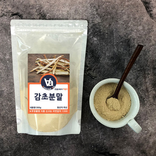 어썸티 국산 <b>감초</b> 가루 300g 1팩