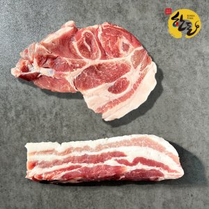 (신선집중) 국내산 한돈 냉장 삼겹살+목살 1kg (500g 2팩) 외 한돈 골라담기