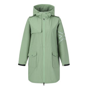 [세인트 앤드류스] 여성 패커블 체크 후드 레인 점퍼 821E1JR004_MT