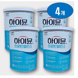 일동후디스 하이뮨 프로틴 밸런스 단백질 보충제 파우더 304g x 4개