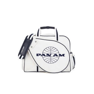 [팬암]  클리퍼 테니스 라켓 보스턴백 아이보리 PPEBBO08010IV