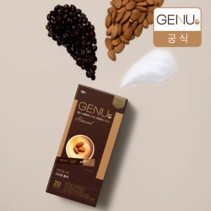 [아몬드] 제누 스테비아 단백질 커피믹스 10.5g X 20개입