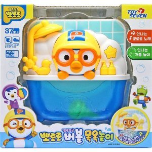(토이세븐)뽀로로 버블 목욕놀이 뽀로로장난감