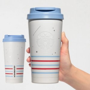 스타벅스 마린보더 자바 콜드 스테인레스 텀블러 TOGO 로고 473ml