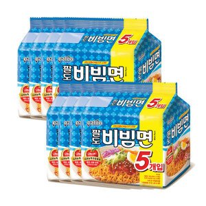팔도 팔도비빔면 130gx5입x8번들(40입)