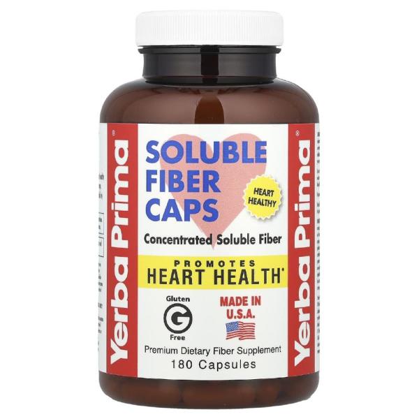 Yerba Prima soluble fiber caps 180캡슐