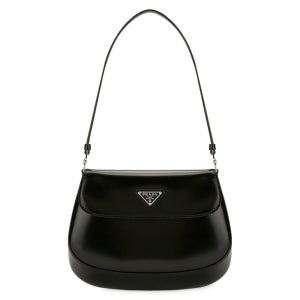 프라다 여성 클레오 브러시드 블랙 숄더백 1BD311 ZO6 F0002
