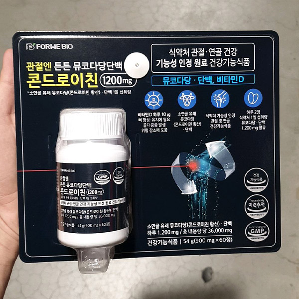 튼튼 <b>콘드로이친</b>  1개  60정