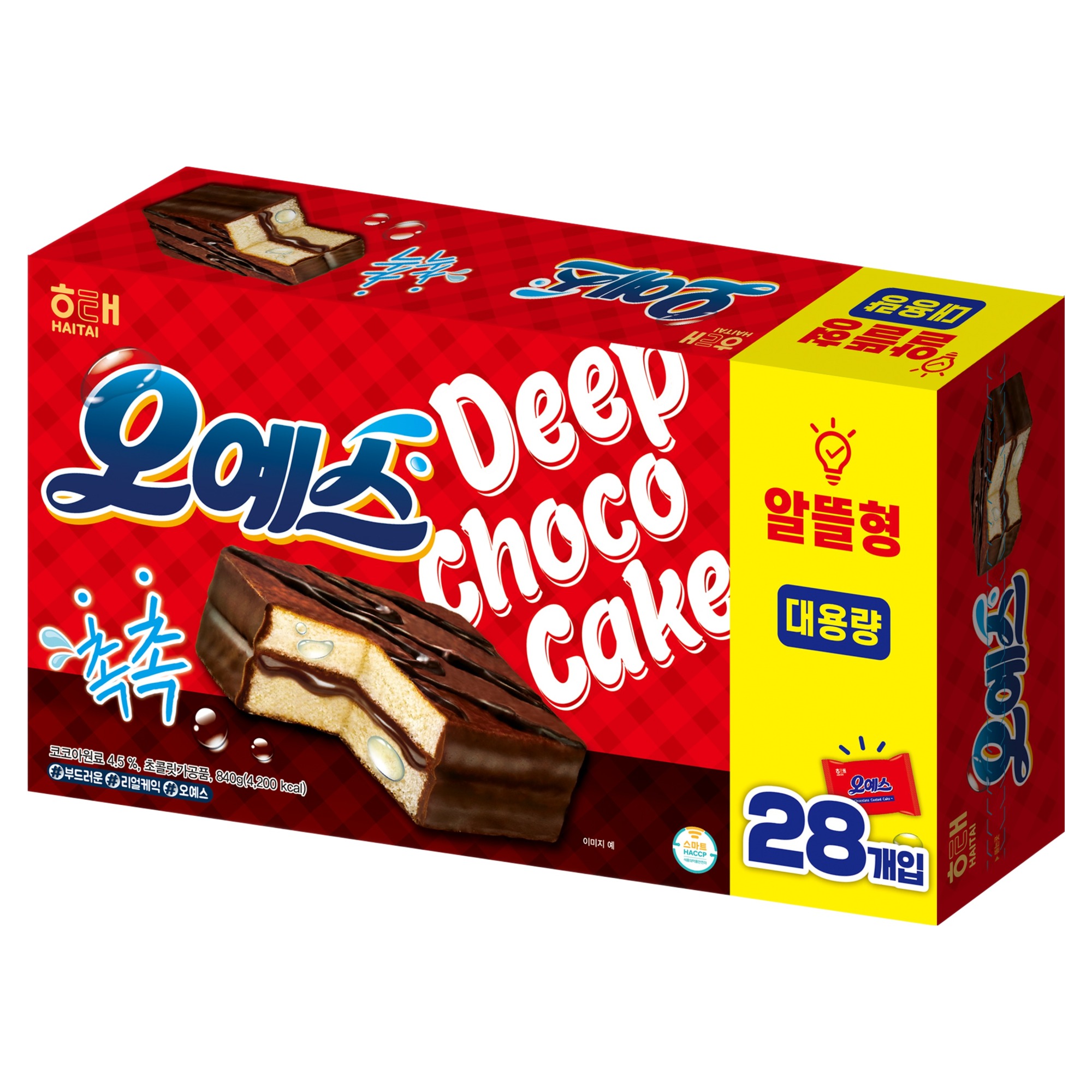 해태제과 오예스 28p, 840g, 1개 (7,710원) (무료)