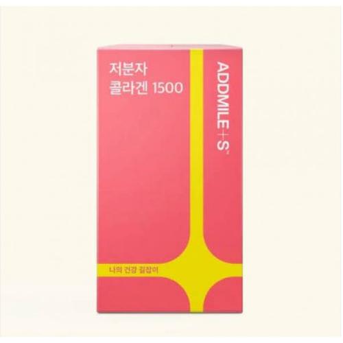 <b>애드마일스</b>저분자<b>콜라겐</b> 1500 (2.5g x 30포) x 5박스