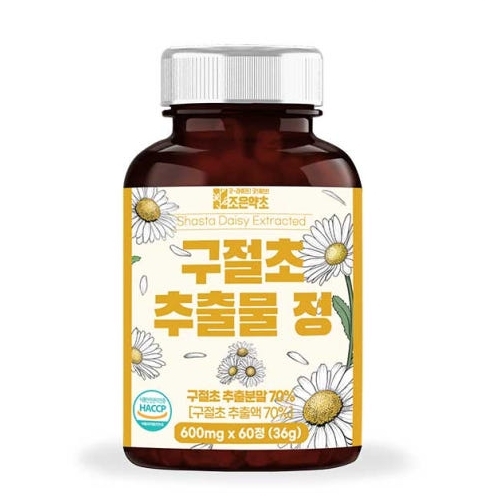 조은약초 <b>구절초 추출물</b> 정 600mg x 60정, 1개