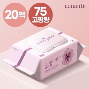 하프클럽/기타아망떼 두꺼운 고평량 물티슈 75gsm 10팩+10팩