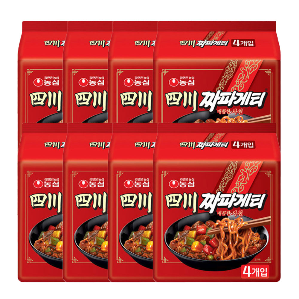 농심 짜파게티 사천 137g x 8개 (7,520원) (무료)