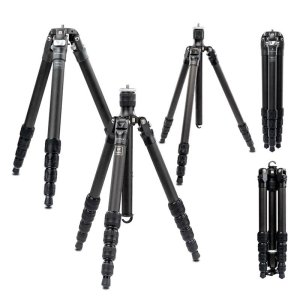 포토클램 PTC-2342TC 트래블러 시리즈 여행용 카본 삼각대 휴대용 미러리스 DSLR