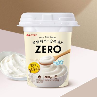 제로 플레인 요거트 제품 이미지