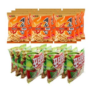 농심 농심 새우깡 3번들(246g) x3 + 포테토칩 4번들(160g) x3