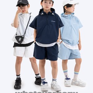 남자 남아 아동 주니어 아이스온후드아노락