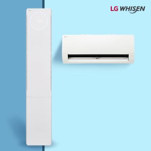 LG 엘지 휘센 2IN1 멀티 오브제컬렉션 뷰II 에어컨 FQ18EU1EA2 18+6평형 실외기포함  일반배관형