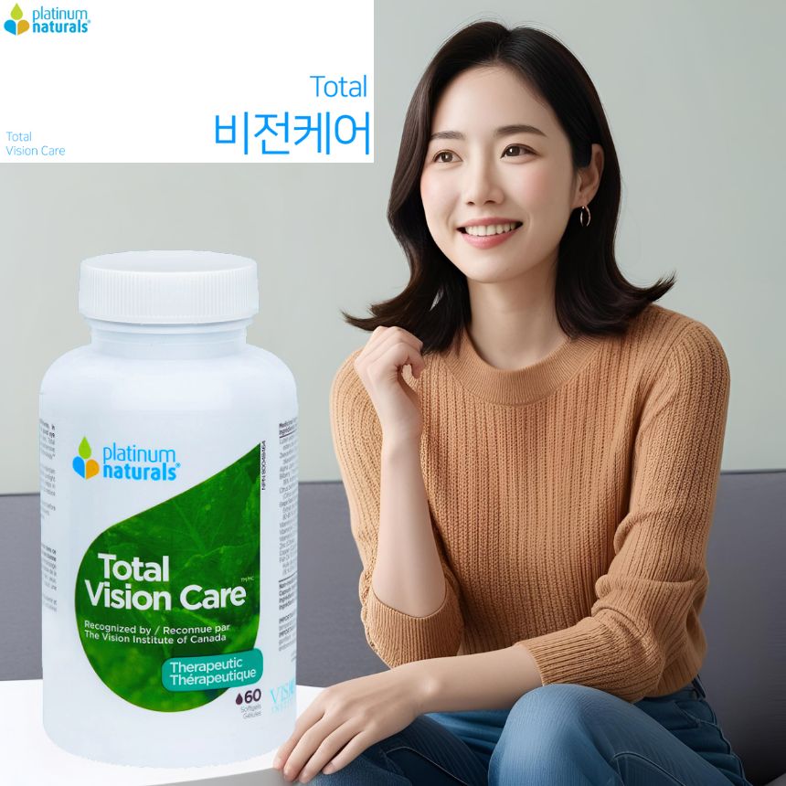 플래티넘Canada <b>내추럴</b> 토탈<b>케어</b> 루테인 에스테르 제아잔틴 60정  1개