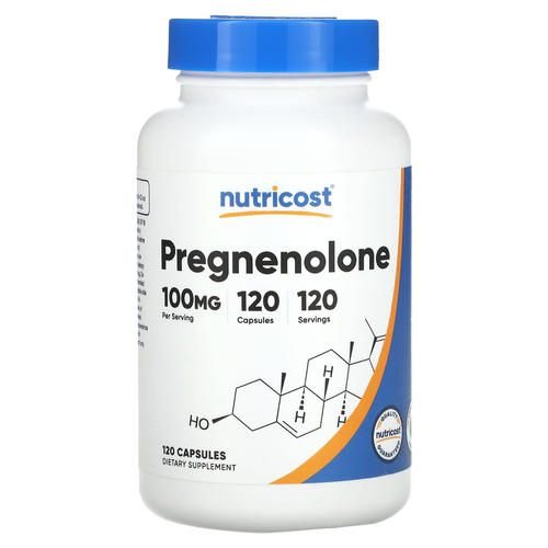 뉴트리코스트 <b>프레그네놀론 100mg</b> 120정