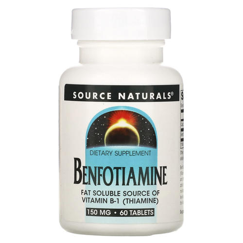 소스내츄럴스 <b>벤포티아민 150mg</b> 60 타블렛