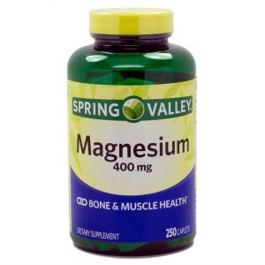 <b>Spring Valley 마그네슘</b> 400 Mg 250정 팩