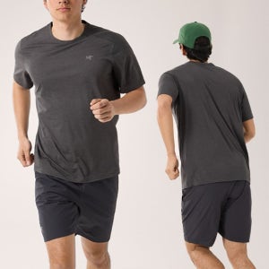 아크테릭스 코막 크루 반팔 티셔츠 차콜 등산복