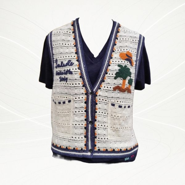 베네통 레이스 자수 베스트 BAJPB5531