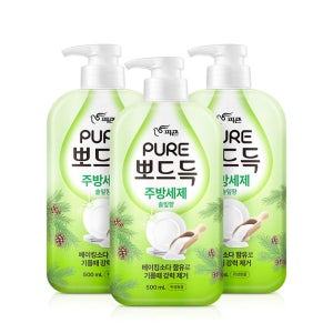 피죤 퓨어 뽀드득 주방세제 500mlx3개