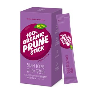 대상웰라이프 헤이N 100% 유기농 푸룬즙 280g (20g x 14포) 유기농 푸룬 착즙액 100%  푸룬주스 식이섬유