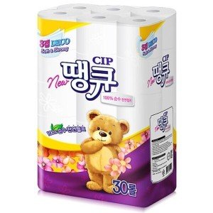 그랜드유니버셜트레이딩 땡큐 순수 천연펄프 3겹 14m 30롤 1팩