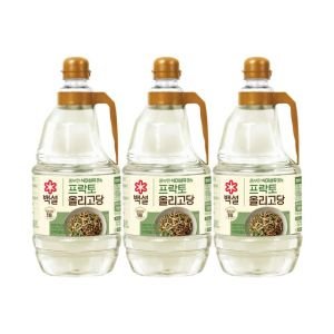 백설 CJ백설 프락토 올리고당 2.45kg x3개