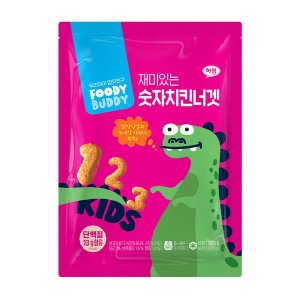 푸디버디 재미있는 숫자치킨너겟 제품 이미지