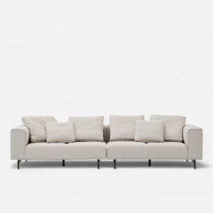 선데이  패브릭소파 4인용 트위드 원단