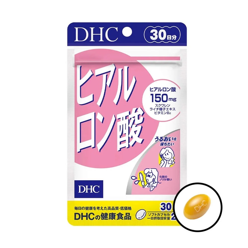 일본 DHC <b>히알루론산</b> 스쿠알렌 150mg 피부 보습 영양제 30일분 60정