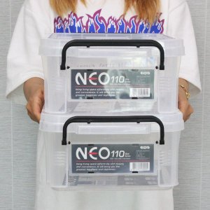 코멕스 코멕스 네오박스 11L(110)X2개 리빙박스 공간수납박스