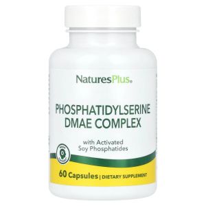 <b>네이쳐스플러스</b> (<b>아이</b>허브) 포스파티딜 DMAE 복합체 60 채식주의자 캡슐 해외직구