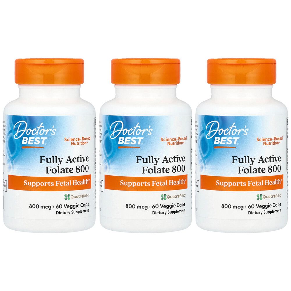 닥터스베스트 (아이허브) 3개X 닥터스베스트 <b>완전활성엽산800</b> 베지캡슐60정 해외직구