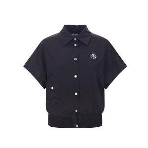 [맥케이슨]  여성 경량 우븐 베스트 블랙 MDW2JV651BLK