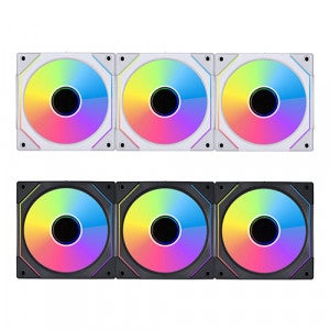 리안리 UNI FAN SL-INF 120 RGB (컨트롤러/3팩, 블랙)