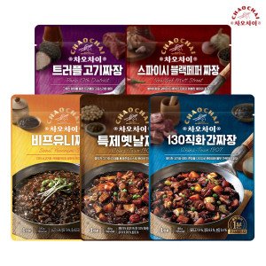샘표 차오차이 짜장 5종 10봉 기획(2+2+2+2+2)