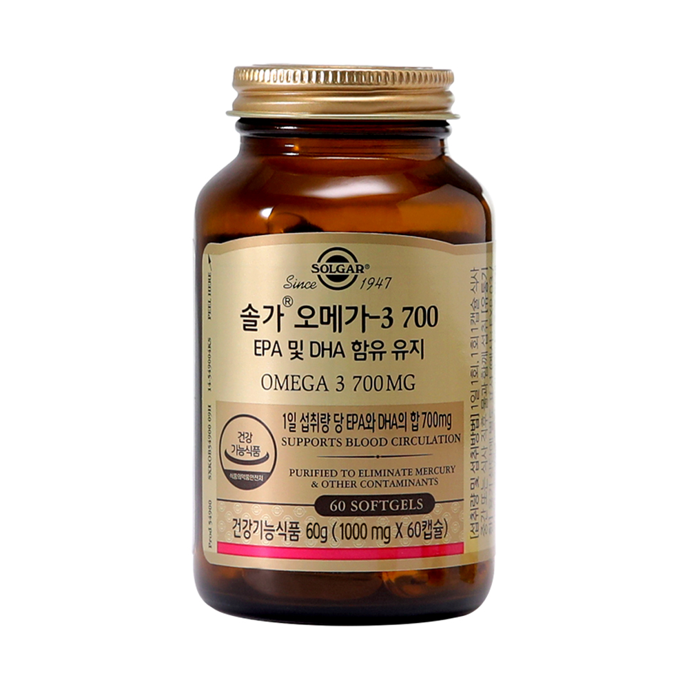 <b>솔가 오메가3</b> 700  60정  1개