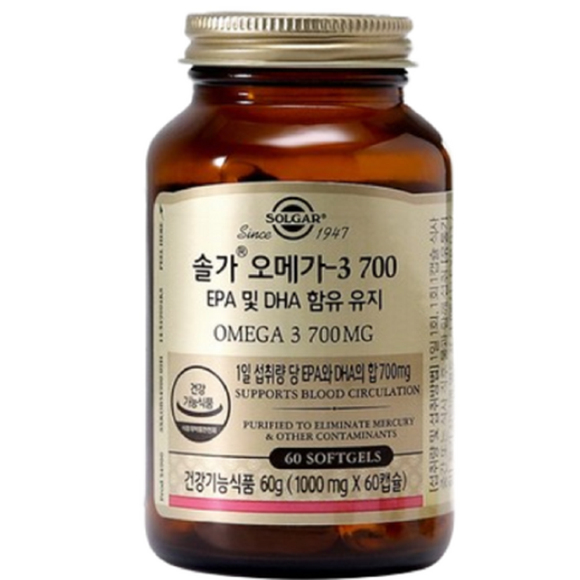 솔가 오메가3 700 60캡슐, 1개