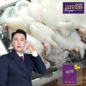 궁키친 이상민 알찬 갑오징어 5팩 100미 (오직 갑오징어만, 소스X) TV상품