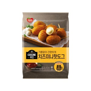 퀴진 크리스피 치즈미니핫도그 405g x 3봉