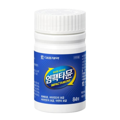 <b>대웅제약</b> 임팩타뮨 멀티비타민 <b>미네랄</b> 84정 x 1개