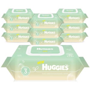 하기스 퓨어그린 캡형 물티슈 72매 x 10팩 ET2HXX00022